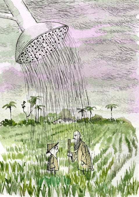 Ayudar un poco o demasiado.