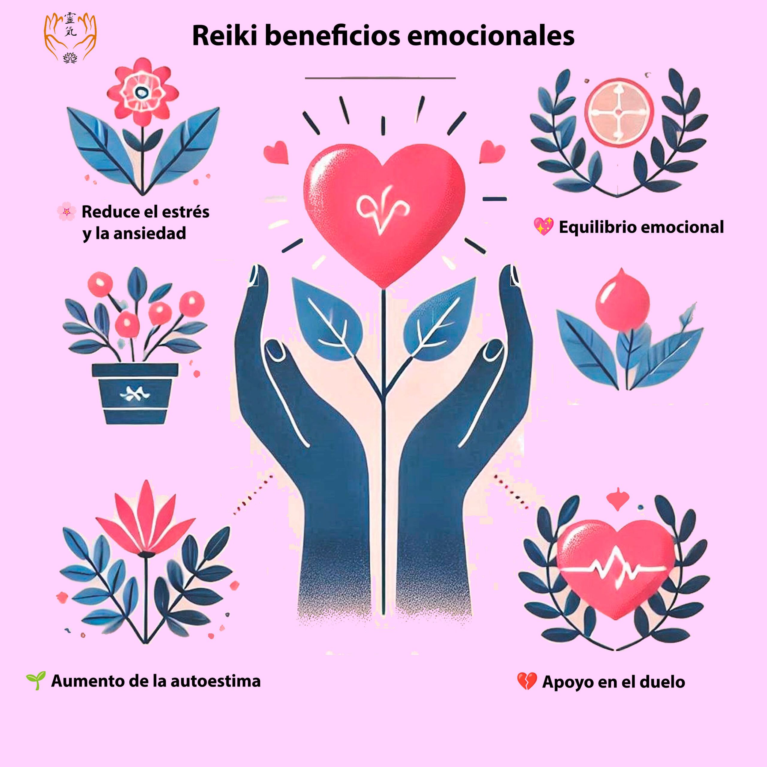 💗 Beneficios emocionales del Reiki 💗